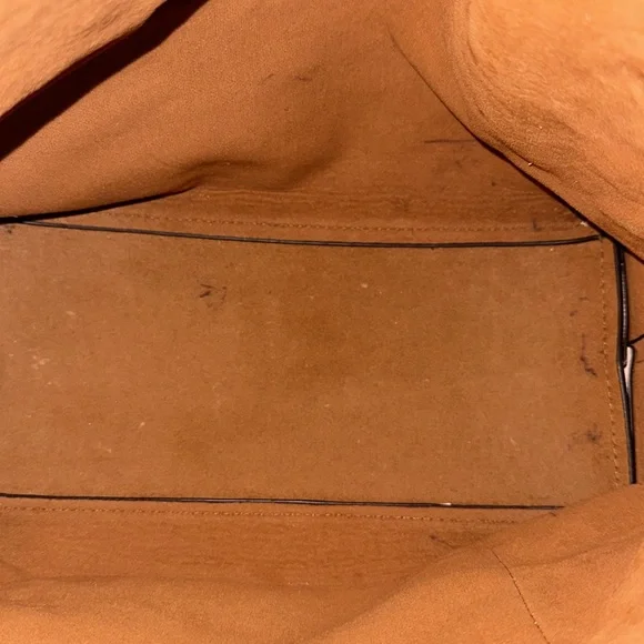 Handle Hobo pink slouch bag in vegan leather with adjustable strap - Picture 6 of 8